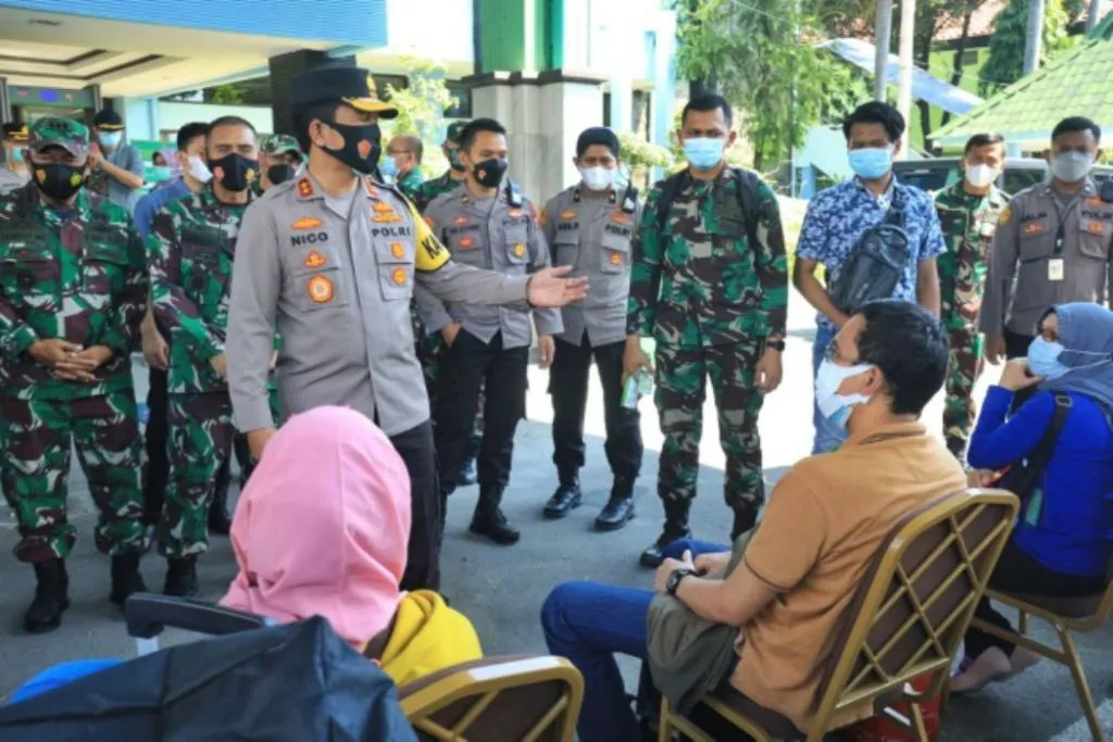 Kapolda bersama Forkopimda Saring Ketat Pekerja Migran Indonesia Masuk Jatim