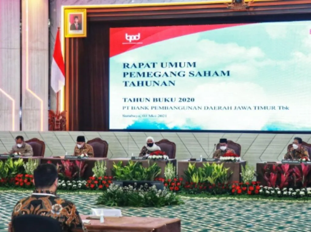 Bank Jatim Bagikan Dividen Rp 48,85,-/Lembar Saham