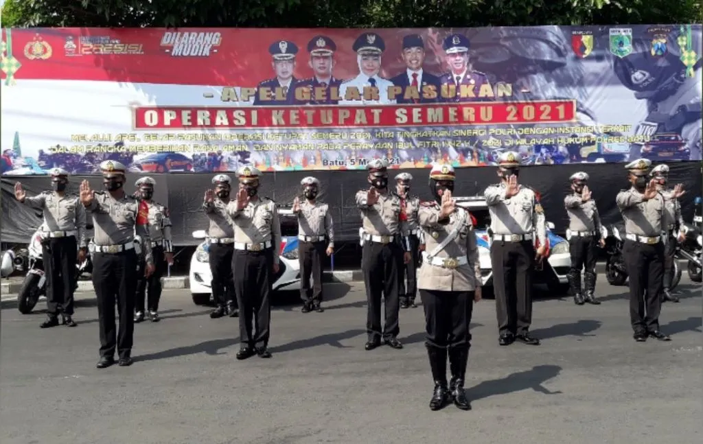 Kasat Lantas Polres Batu Tegaskan, Ada Tiga Tahapan Peniadaan Mudik