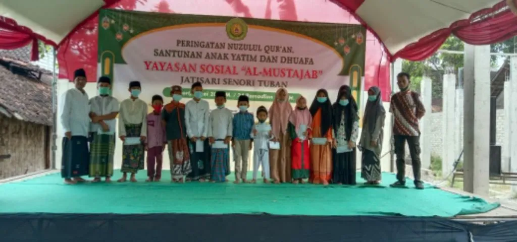 PT Pertamina Asset 4 Cepu Melalui Yayasan Almustajab, Santuni Anak Yatim