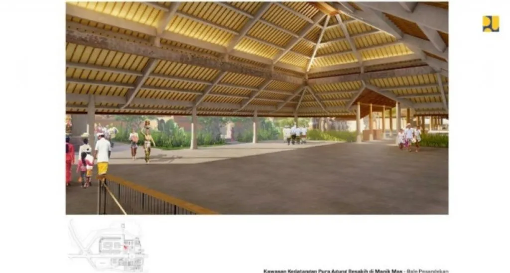 Pemulihan Wisata Religi, Dibangun Gedung Parkir Kawasan Pura Besakih Bali