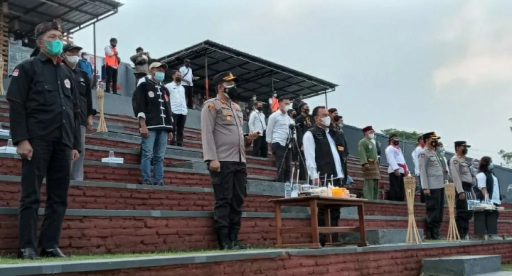Kapolres Batu Berpesan, Perguruan Silat dan IPSI Tonjolkan Potensi Seni