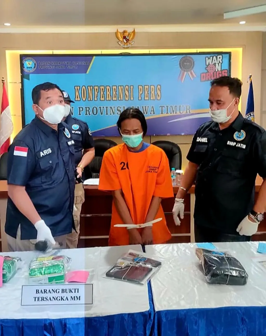 BNNP Gagalkan Pengiriman Sabu ke Madura