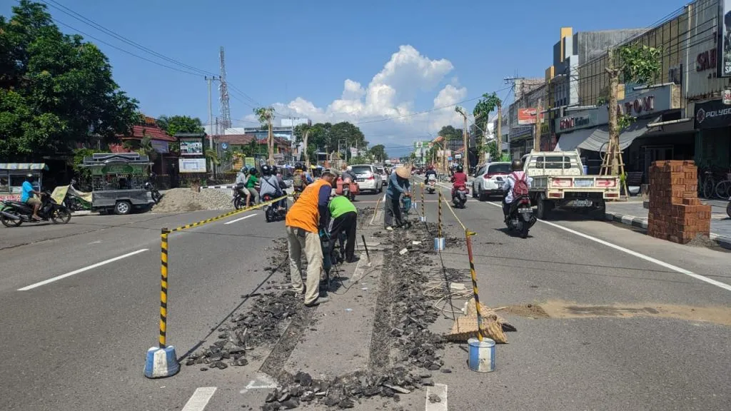 Pendestrian HOS Cokroaminoto Ponorogo Dituding Lampaui 99 Hari Kerja Bupati Sugiri
