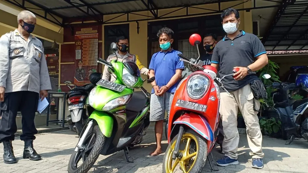 Ngaku Dukun, Residivis Kediri Gerayangi dan Bawa Kabur Motor Janda Ponorogo