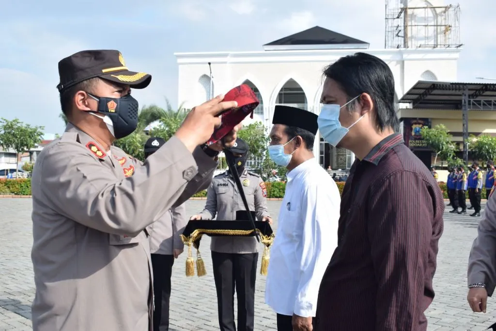 Lawan Covid 19, Polresta Sidoarjo Gandeng Pendekar dan Dai