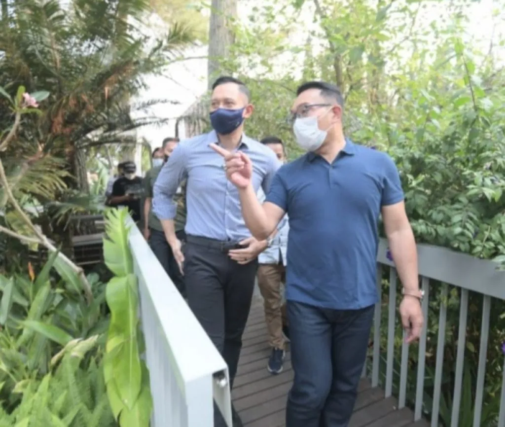 Terima Kunjungan Kerja AHY, Ridwan Kamil: Komitmen Akselerasi Program Pemerintah Daerah