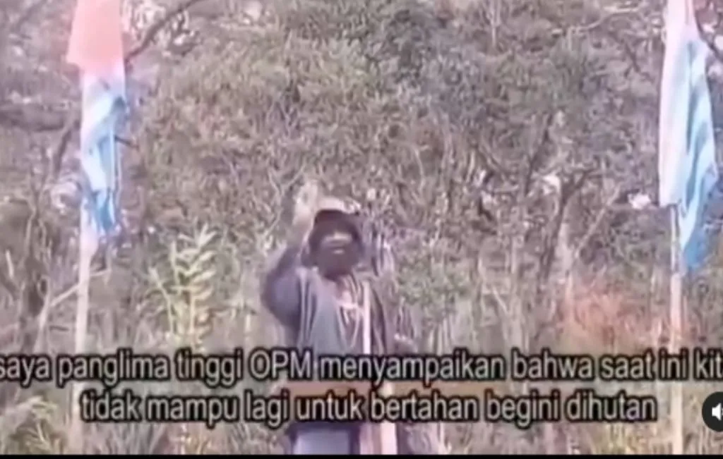 Merasa Dikibuli Politikus, Panglima OPM Menyerahkan Diri dan Kembali ke NKRI