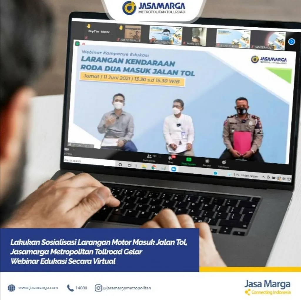 Jasa Marga Sosialisasikan Larangan Motor Masuk Jalan Tol