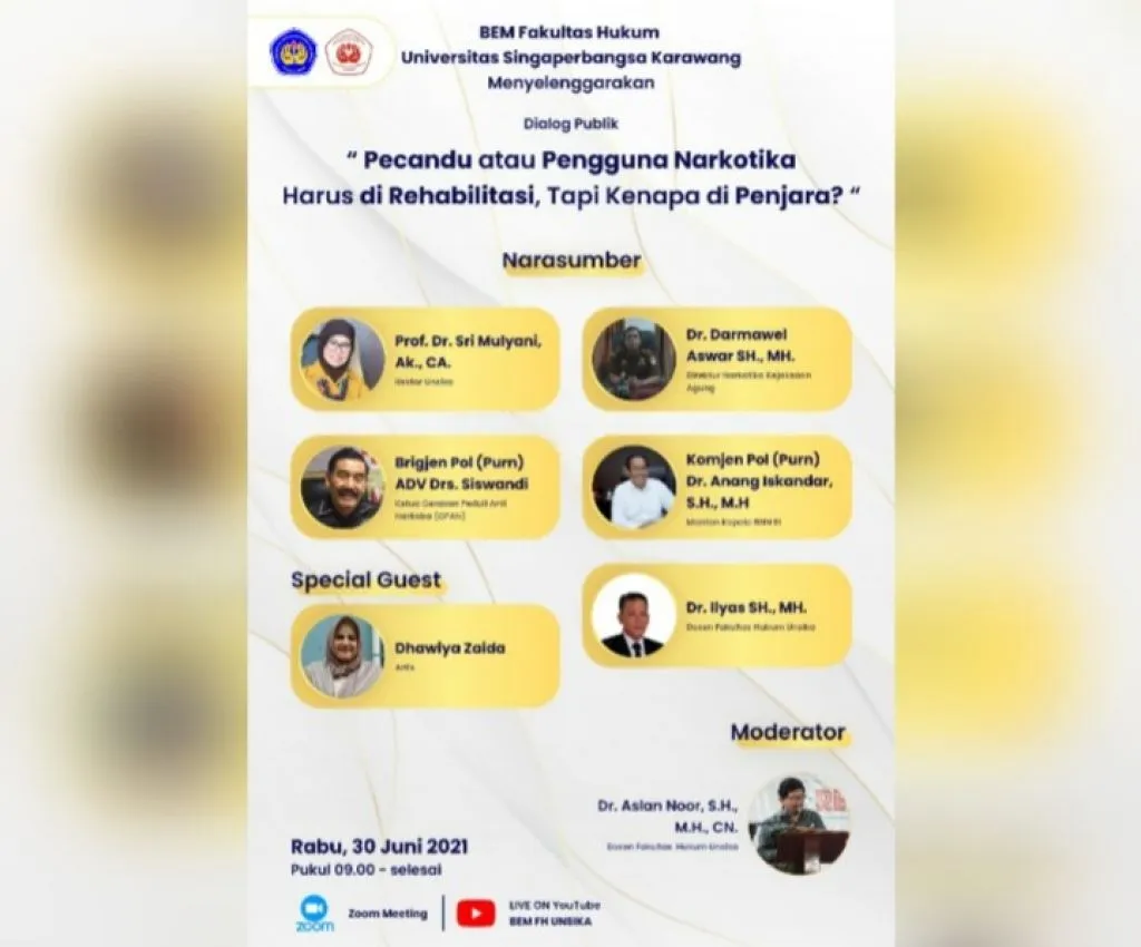 Menelisik Rehabilitasi bagi Pengguna Narkotika, Penjara serta Akibatnya