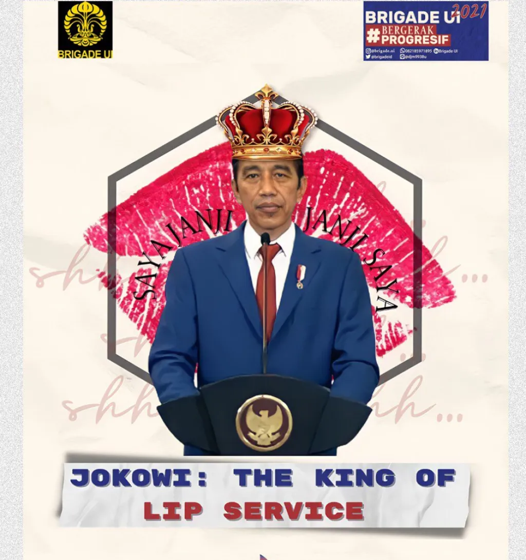 Jokowi Dianggap Simbol Negara, UI Tuding BEM UI melanggar Hukum