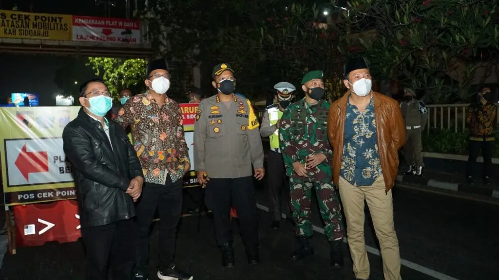 Sinergitas Forkopimda Sidoarjo untuk Sukseskan PPKM Darurat