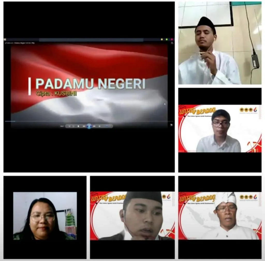 Untag Surabaya menggelar dia bersama lintas agama untuk Bangsa