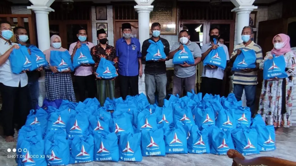 Fraksi Partai Demokrat Salurkan Program Sembako Peduli di Seluruh Jatim