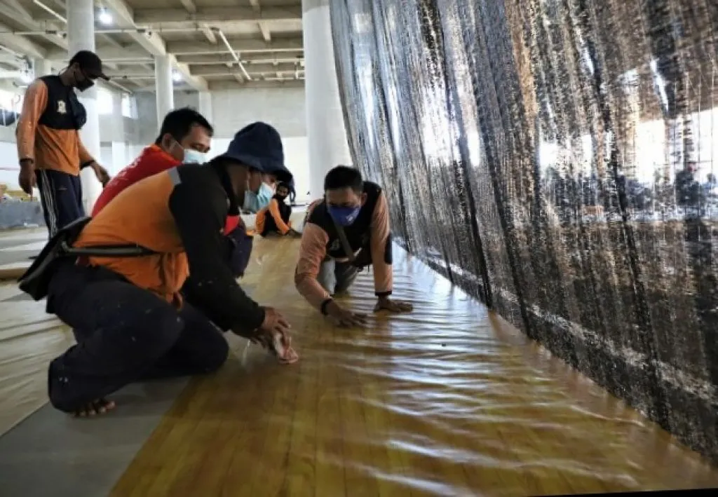 Fasilitas RS Lapangan Tembak Mulai Dilengkapi, Bed Bantuan Mensos Mulai Dipasang