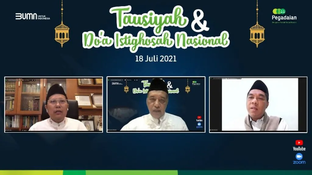 Pegadaian Gelar Istighosah Nasional untuk Indonesia Sehat