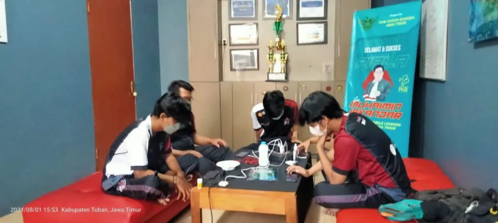 Kompetisi Mobile Legends di Harlah PKB ke-23, REM SA Tuban Masuk Semifinal