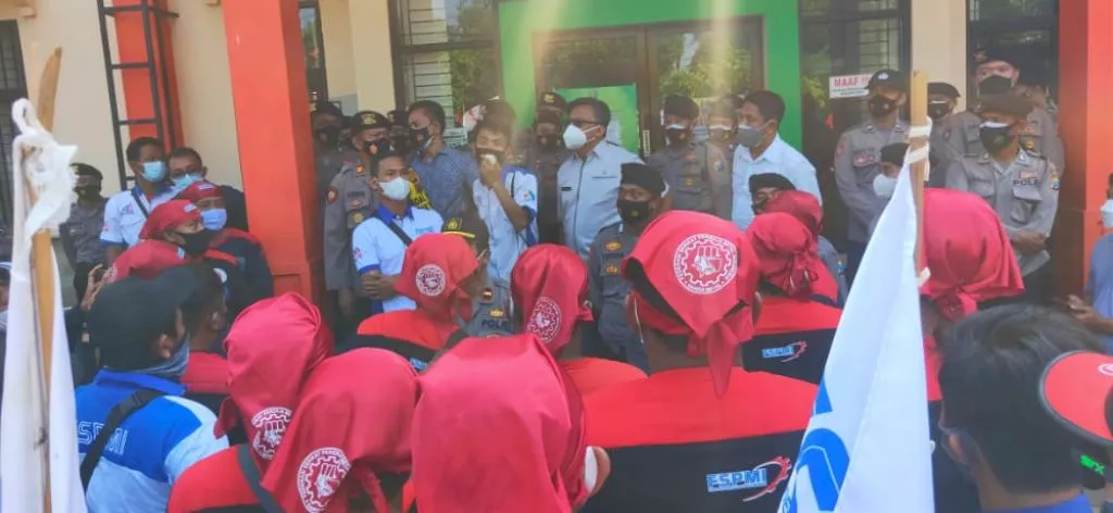FSPMI Tuban Gruduk Dinas Penanaman Modal, PTSP dan Tenaga Kerja