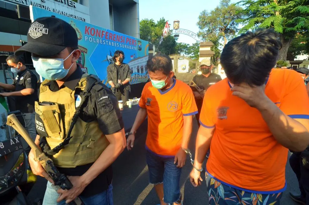 Tiga Kurir Sabu Jaringan Antar Provinsi Diciduk Polisi