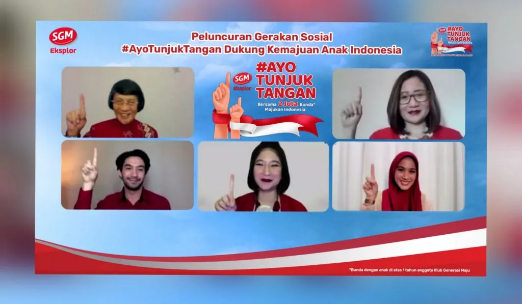 SGM Eksplor Luncurkan Gerakan #AyoTunjukTangan untuk Indonesia Maju