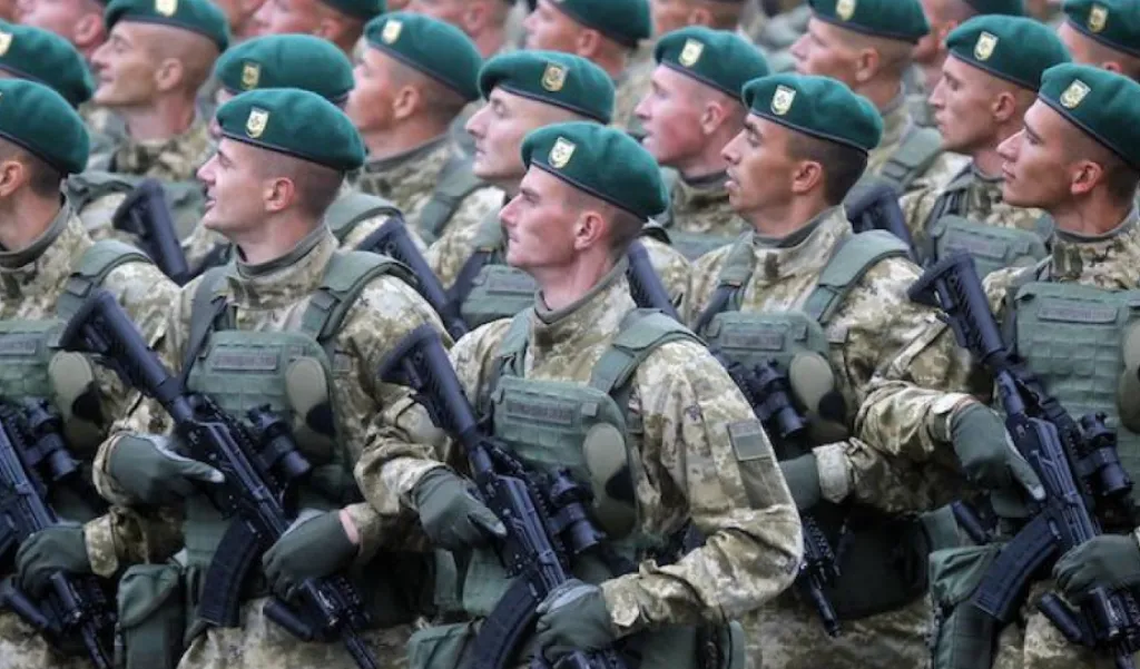 Nyanyian Tentara Ukraina: Putin Brengsek