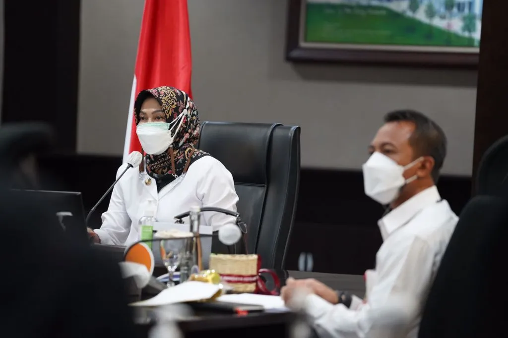 Wali Kota Paparkan Kondisi Kota Batu pada Tim Penilaian STBM Awards Tingkat Nasional