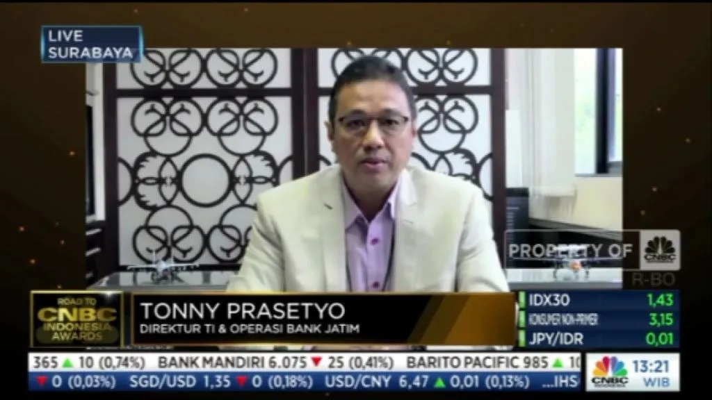 Bank Jatim Raih The Most Adaptive Regional Bank
