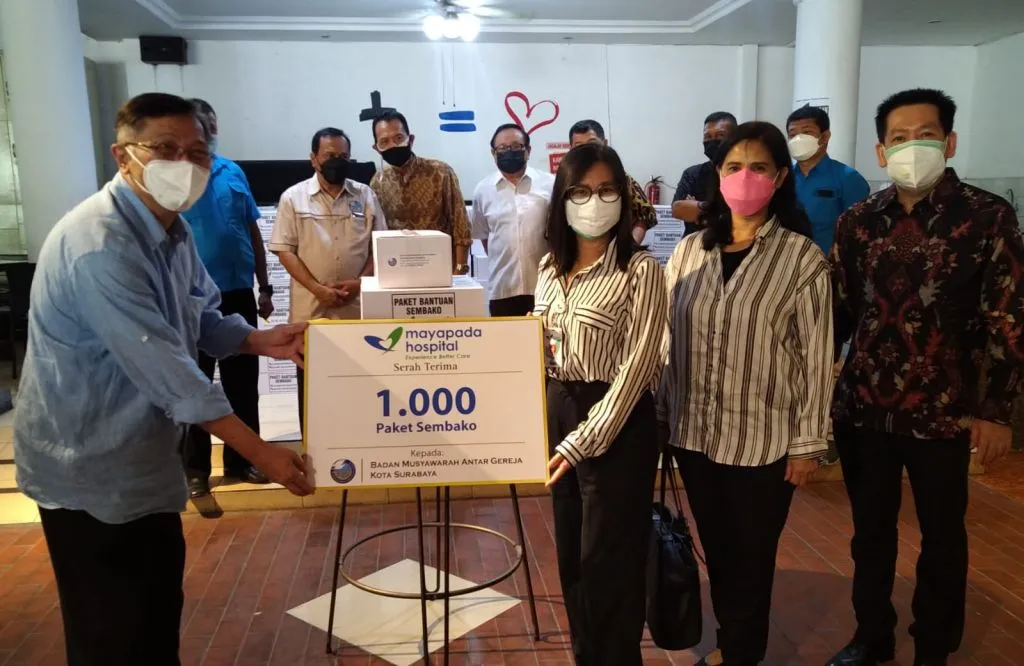 13 Ribu Paket Sembako dari Mayapada Hospital Diberikan untuk Warga Terdampak Covid-19
