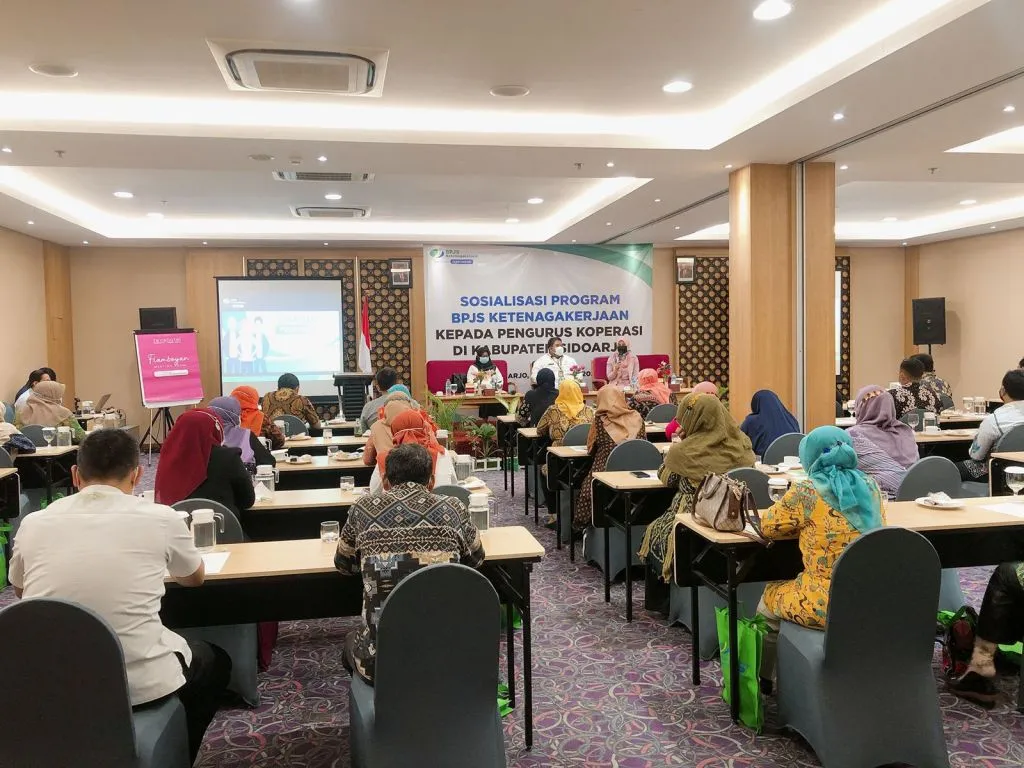 BPJAMSOSTEK Sidoarjo Sosialisasikan Program Ke UMKM dan Koperasi