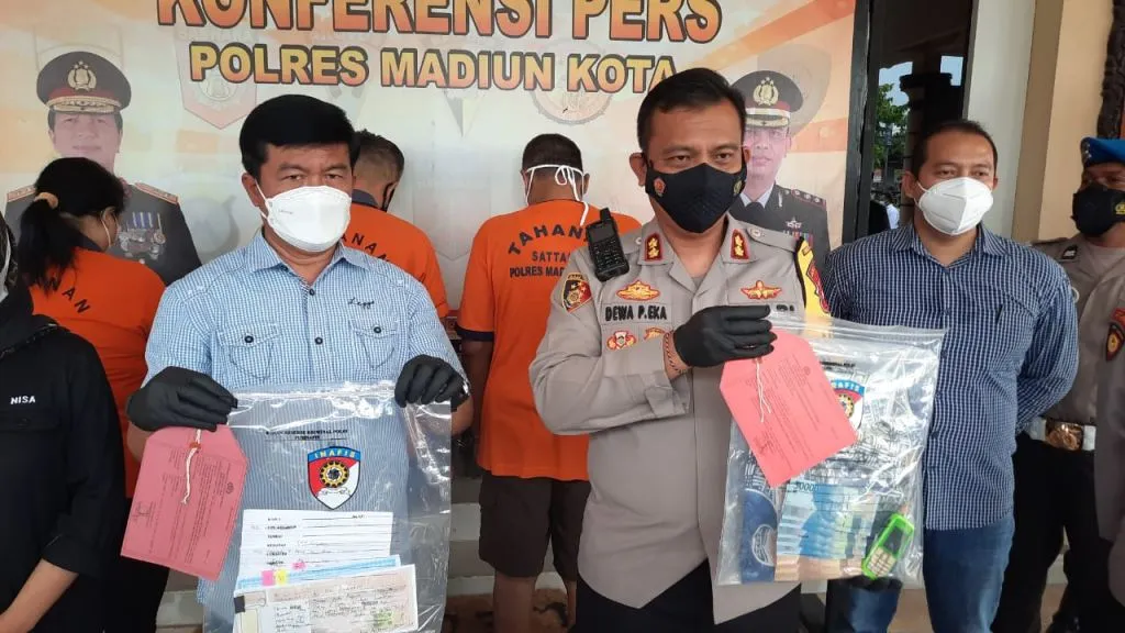 "Kasat Reskrim" Diamankan Satreskrim Polres Madiun Kota