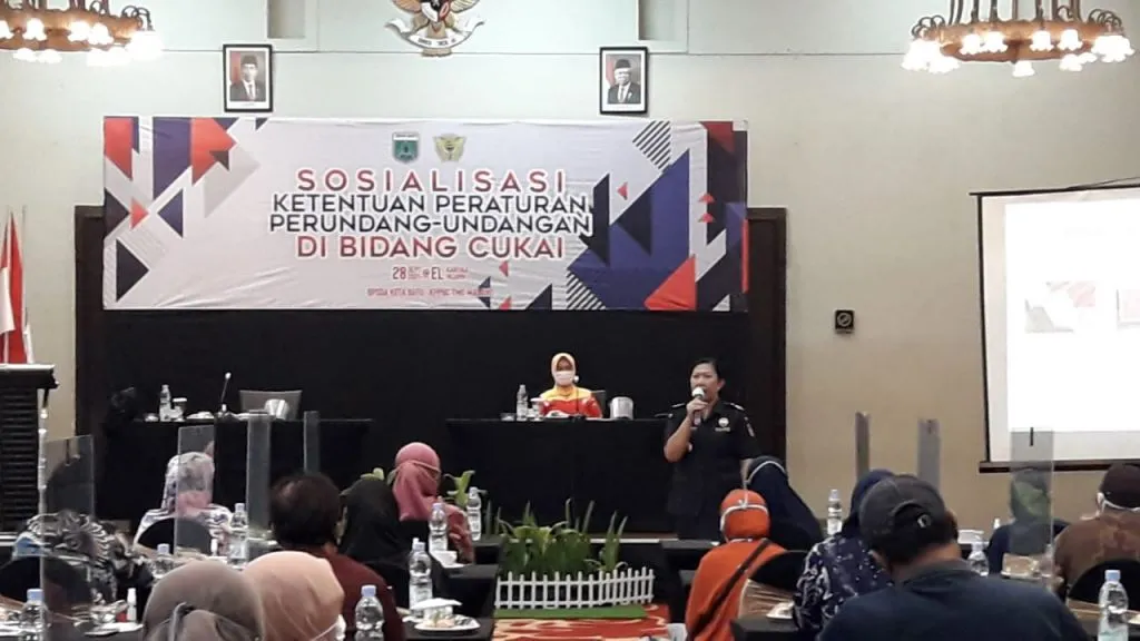 Kantor Bea dan Cukai Malang dan Pemkot Batu, Gencar Sosialisasi ke Pedagang Rokok