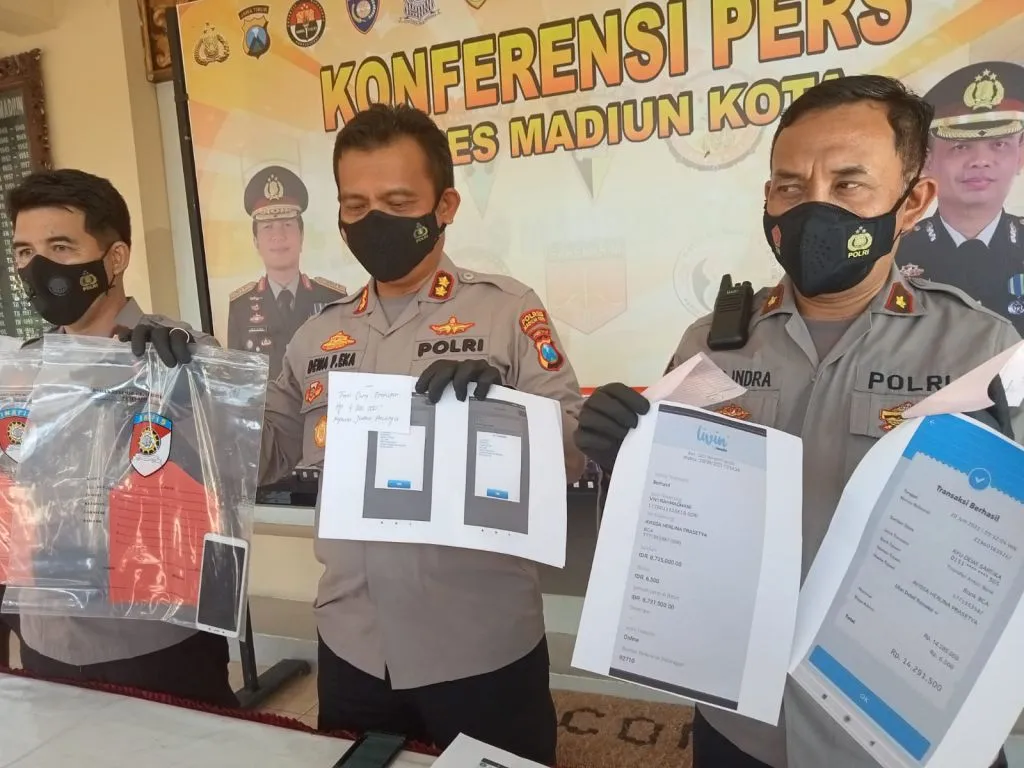 Polisi Pastikan Pelaku Penipuan Online Berada di Lapas Pemuda Madiun