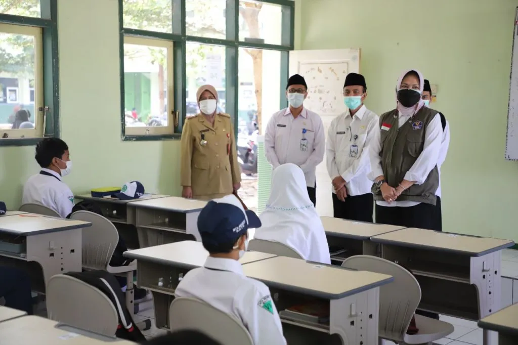 Hari Pertama PTM di Kota Batu, Diikuti 4 Sekolah Tingkat SMP