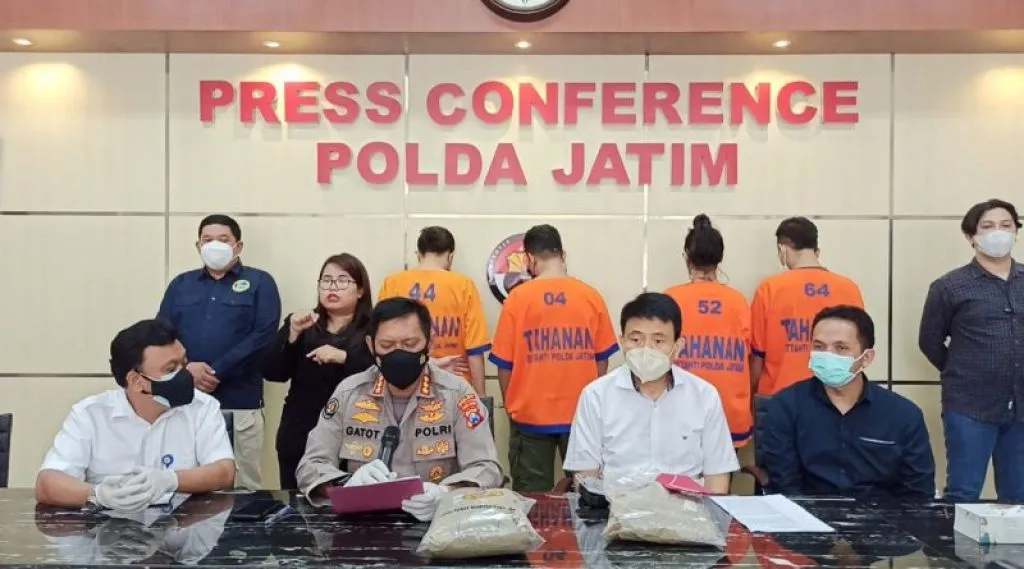 Sabu dari Afrika Selatan pun Masuk Surabaya melalui Bandara Juanda