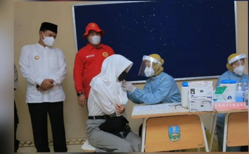 Walikota Madiun Apresiasi Langkah BIN Gelar Vaksinasi Pelajar dan Door to Door