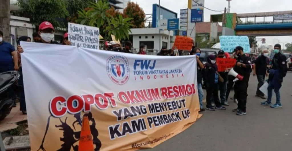 Kecewa Diusir saat Hendak Konfirmasi, Polres Depok Didemo FWJ