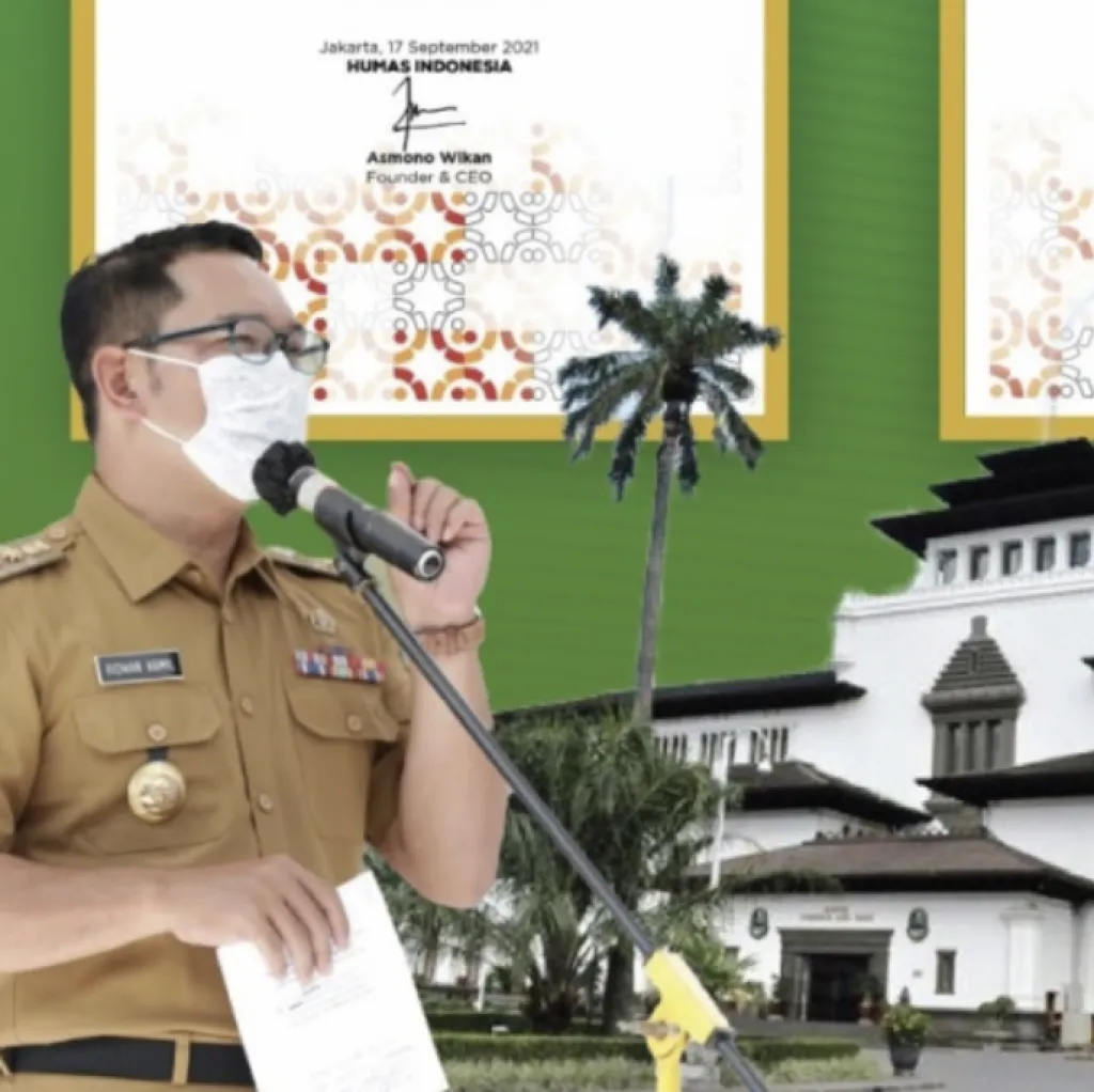 Gubernur Jabar Raih Penghargaan Anugerah Humas Indonesia 2021