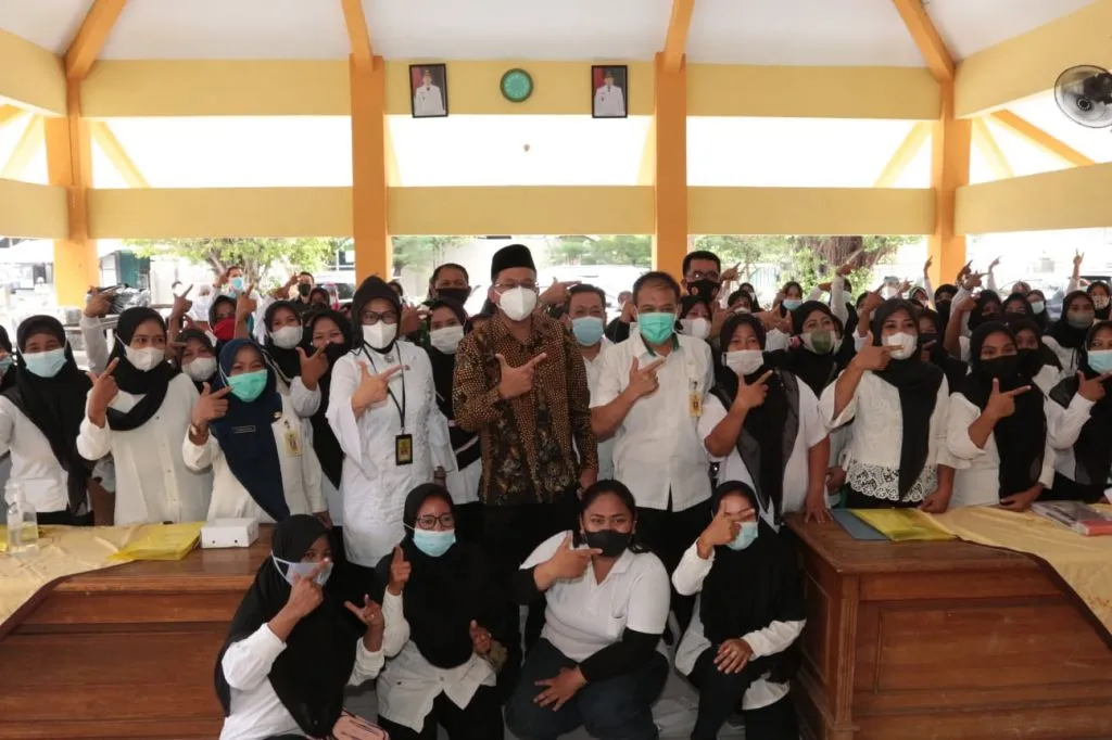 Puluhan Buruh Pabrik Rokok di Kecamatan Jabon Dilatih Ketrampilan Kerja dari DBHCHT