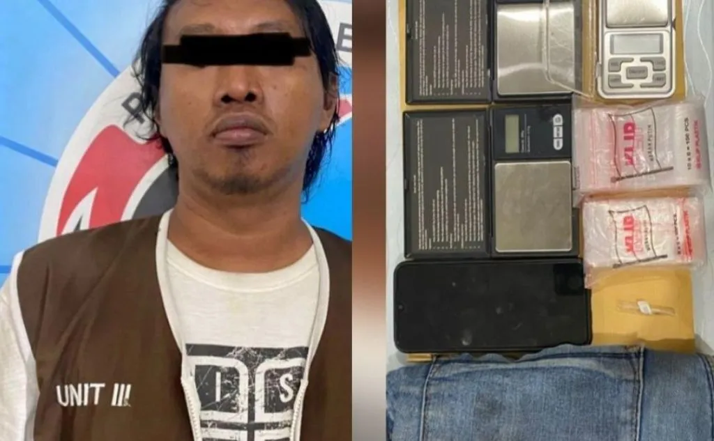 Seorang Sopir Diamankan Polisi, ternyata Nyambi Jadi Kurir Sabu