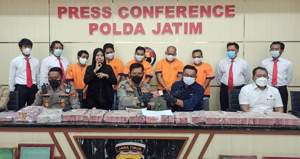 5 Orang Tersangka Pengedar Upal Diciduk Polisi