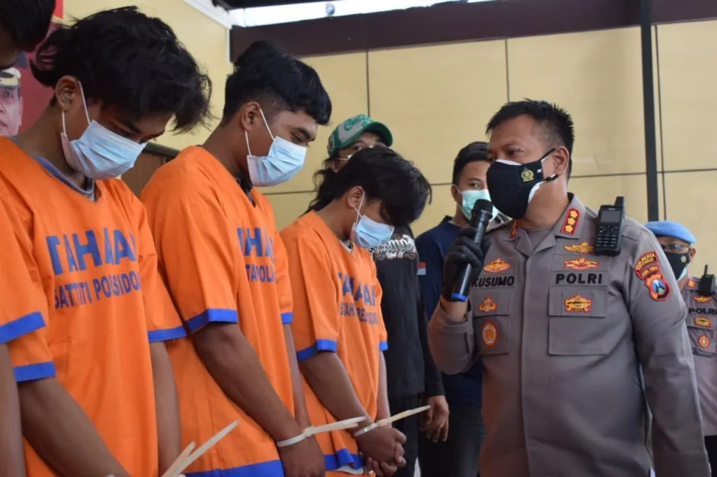 Polisi Berhasil Tangkap Pelaku Pengeroyokan di Bypass Balongbendo