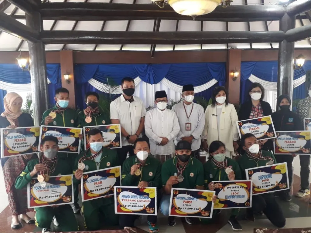 Pemkot Malang Beri Apresiasi Belasan Atlet Peraih Medali di PON XX Papua