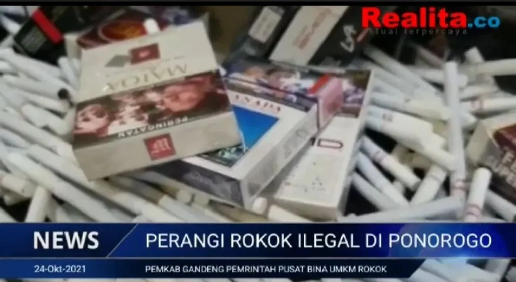 Perangi Rokok Ilegal, Pemkab Ponorogo Gandeng Pemerintah Pusat Bina UMKM Rokok