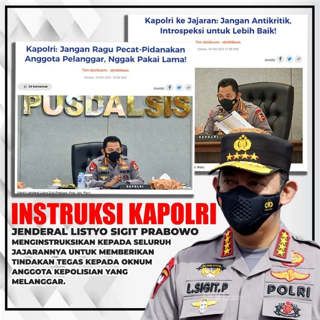 Sanksi Bagi Polisi Pelaku Kekerasan, Pengamat: Kapolri Lakukan Tugasnya