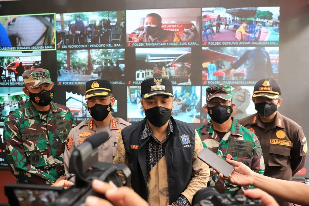 Surabaya Sudah Level 1, Kesehatan Pulih Ekonomi Bangkit