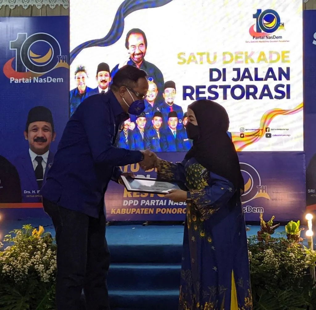 Peringati HUT 1 Dekade, Nasdem Ponorogo Optimis Raih 15 Kursi di Pileg 2024