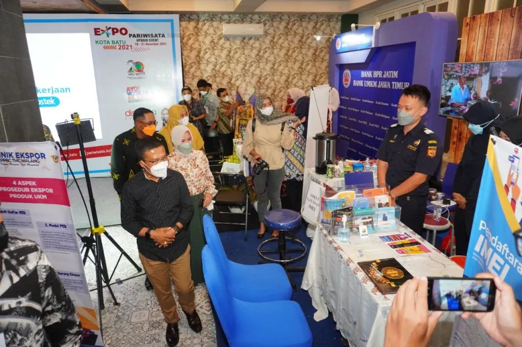 Pembukaan Expo Pariwisata Hybrid Event 2021 Kota Batu, Diikuti BUMN Terkemuka