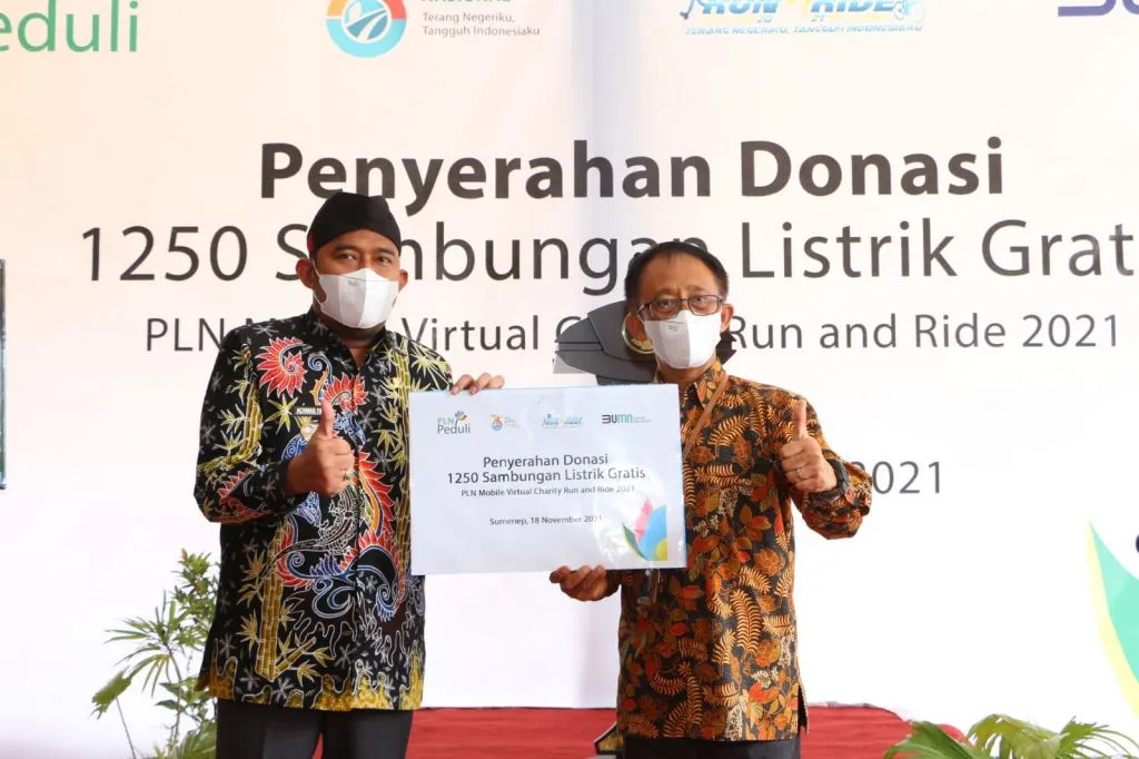 1.250 Keluarga Pra Sejahtera di Sumenep, Dapat Sambungan Listrik Gratis