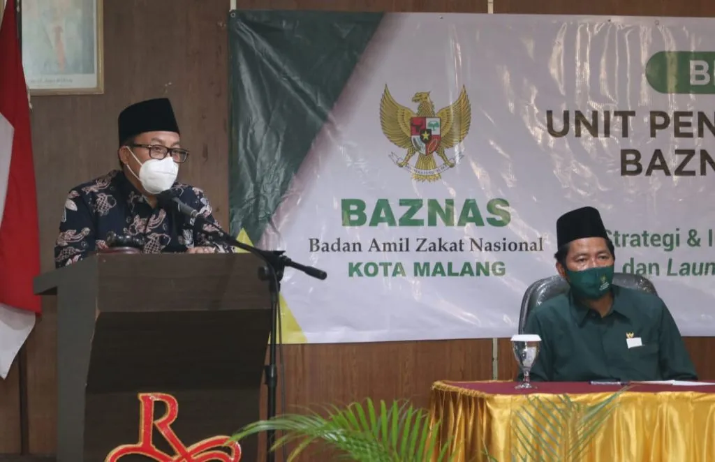 Permudah Masyarakat, Walikota Sutiaji Launching Pembayaran ZIS Berbasis Web