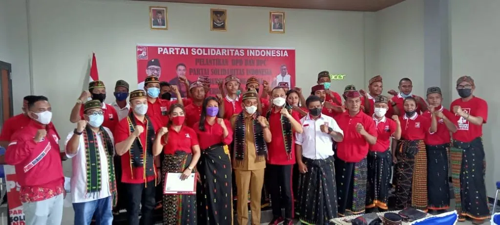Pengurus DPD Dan DPC PSI Kabupaten Manggarai NTT, Dilantik